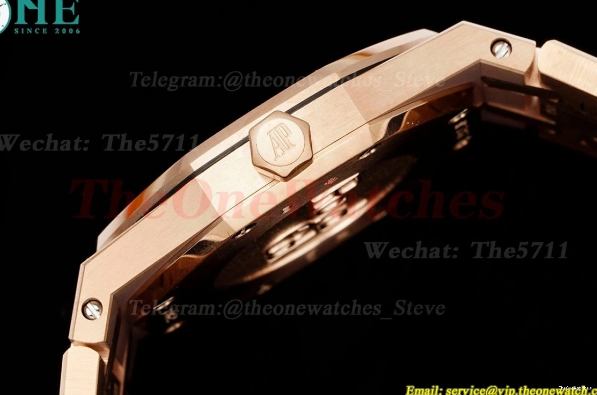 Qtz ZF Oak 67651 Dia Swiss RG 33mm Royal Gold Ladies RG 0430